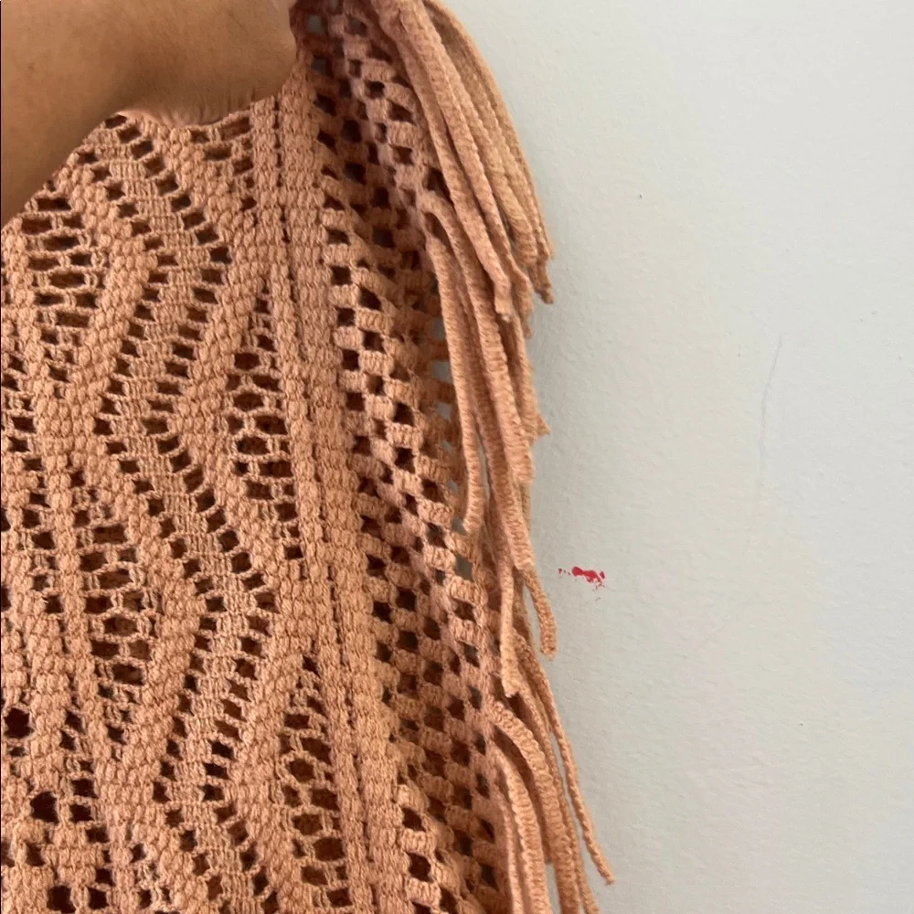 Maurices Brown Knit Poncho.   CAJA # 3‎